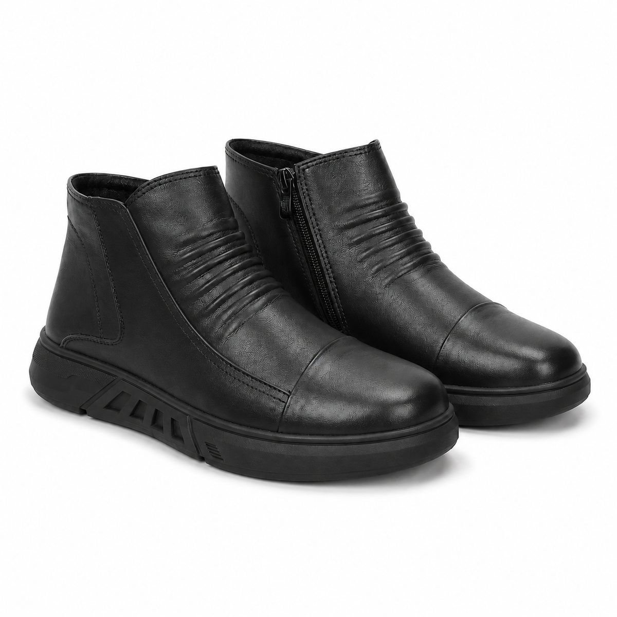 GHETE CASUAL BARBATI FRANCO GERARDO 2M72703 NEGRE