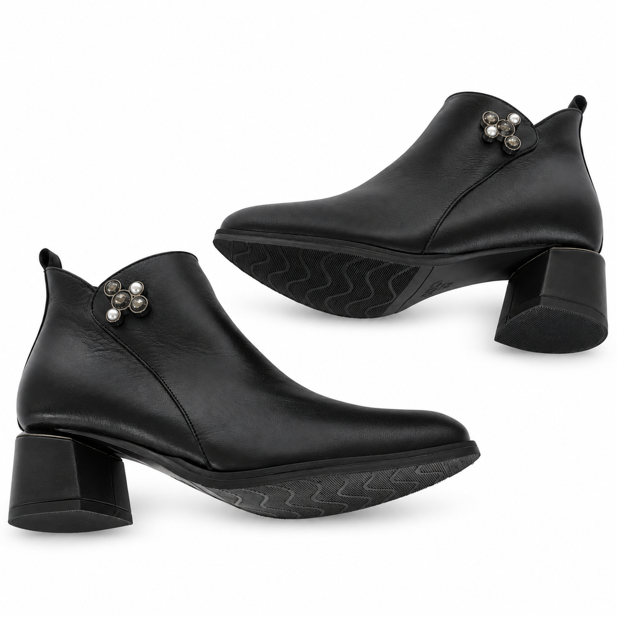 GHETE ELEGANTE DAMA AGA 02576 39 Negru