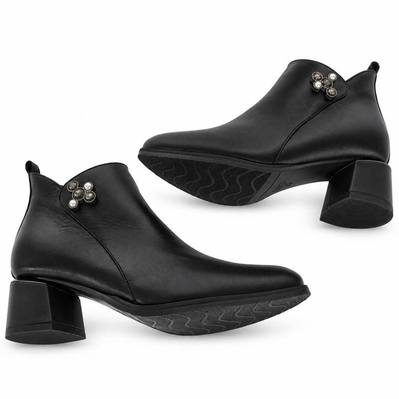 GHETE ELEGANTE DAMA AGA 02576 39 Negru