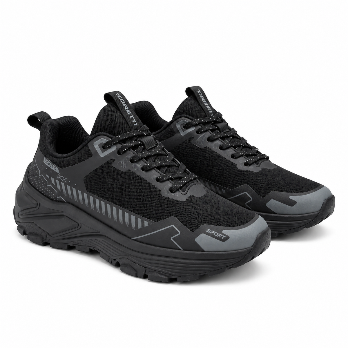 PANTOFI SPORT BARBATI GORETTI 30511 NEGRI