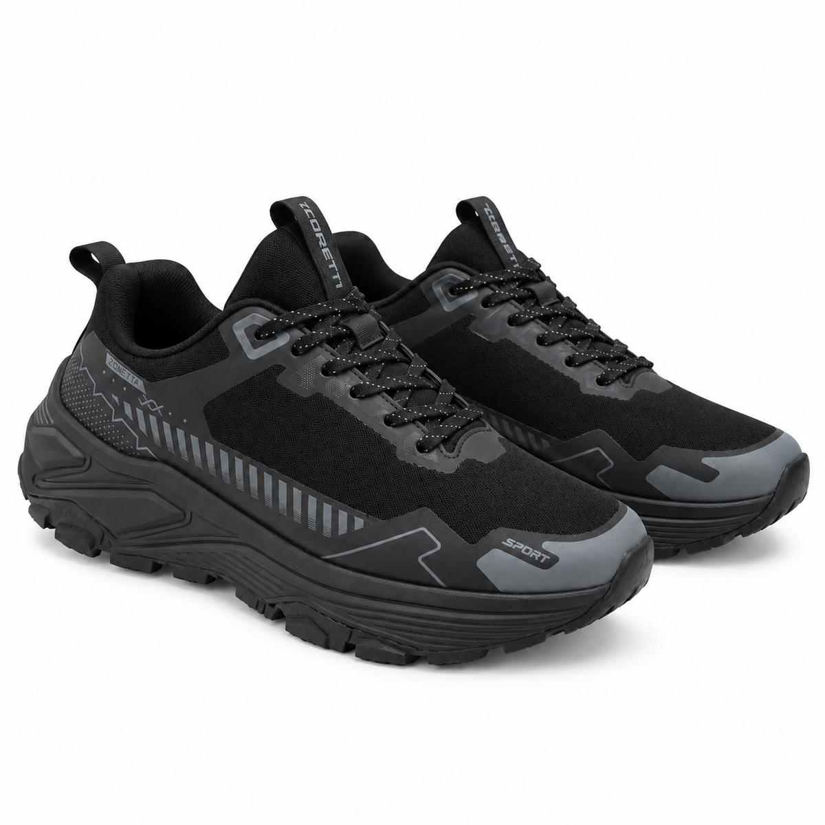 PANTOFI SPORT BARBATI GORETTI 30511 NEGRI