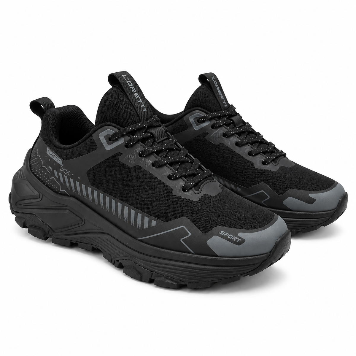 PANTOFI SPORT BARBATI GORETTI 30511 NEGRI