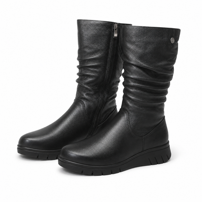 CIZME CASUAL DAMA CAPRICE 26407-43 NEGRU BIZONAT