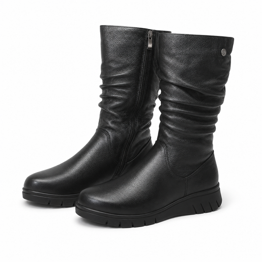 CIZME CASUAL DAMA CAPRICE 26407-43 NEGRU BIZONAT