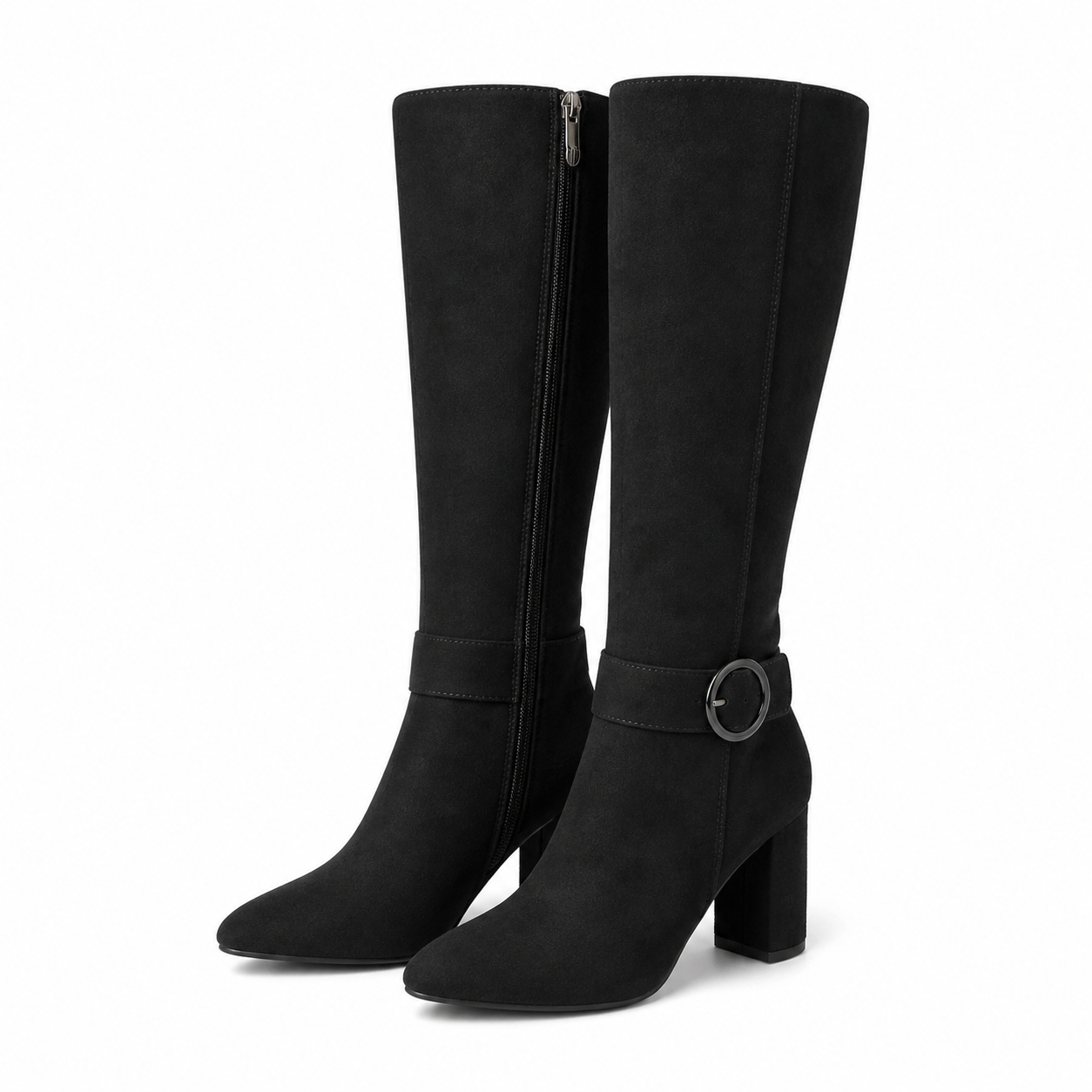 CIZME ELEGANTE DAMA MARCO TOZZI 25528-45 001 NEGRE VELUR