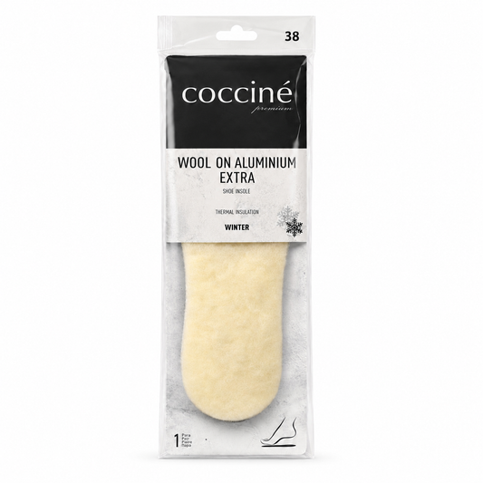 Coccine Branț Aluminium Extra cu Lână (iarnă) - Mărimea 38