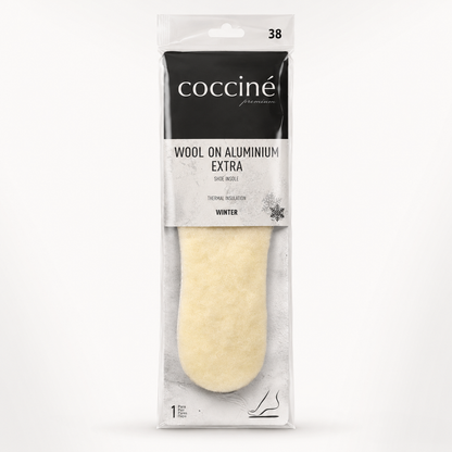 Coccine Branț Aluminium Extra cu Lână (iarnă) - Mărimea 38
