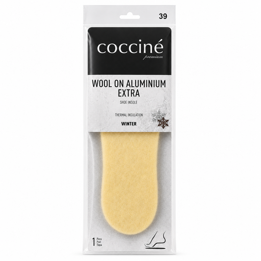 Coccine Branț Aluminium Extra cu Lână (iarnă) - Mărimea 39