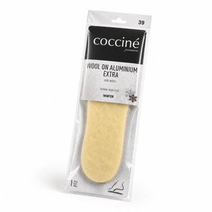 Coccine Branț Aluminium Extra cu Lână (iarnă) - Mărimea 39