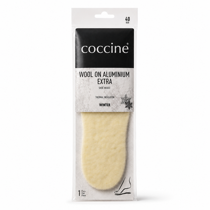 Coccine Branț Aluminium Extra cu Lână (iarnă) - Mărimea 40