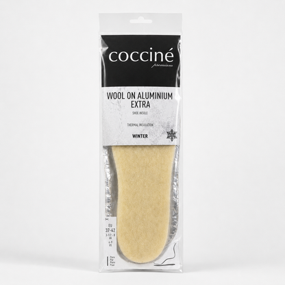Coccine Branț Aluminium Extra cu Lână (iarnă) - Mărimea 41