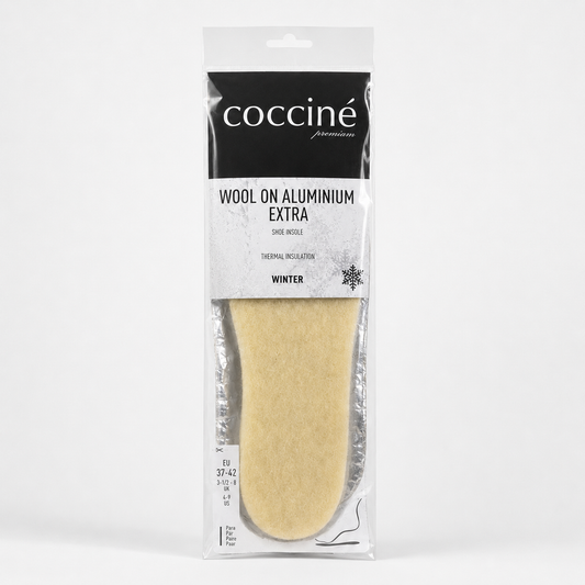 Coccine Branț Aluminium Extra cu Lână (iarnă) - Mărimea 41