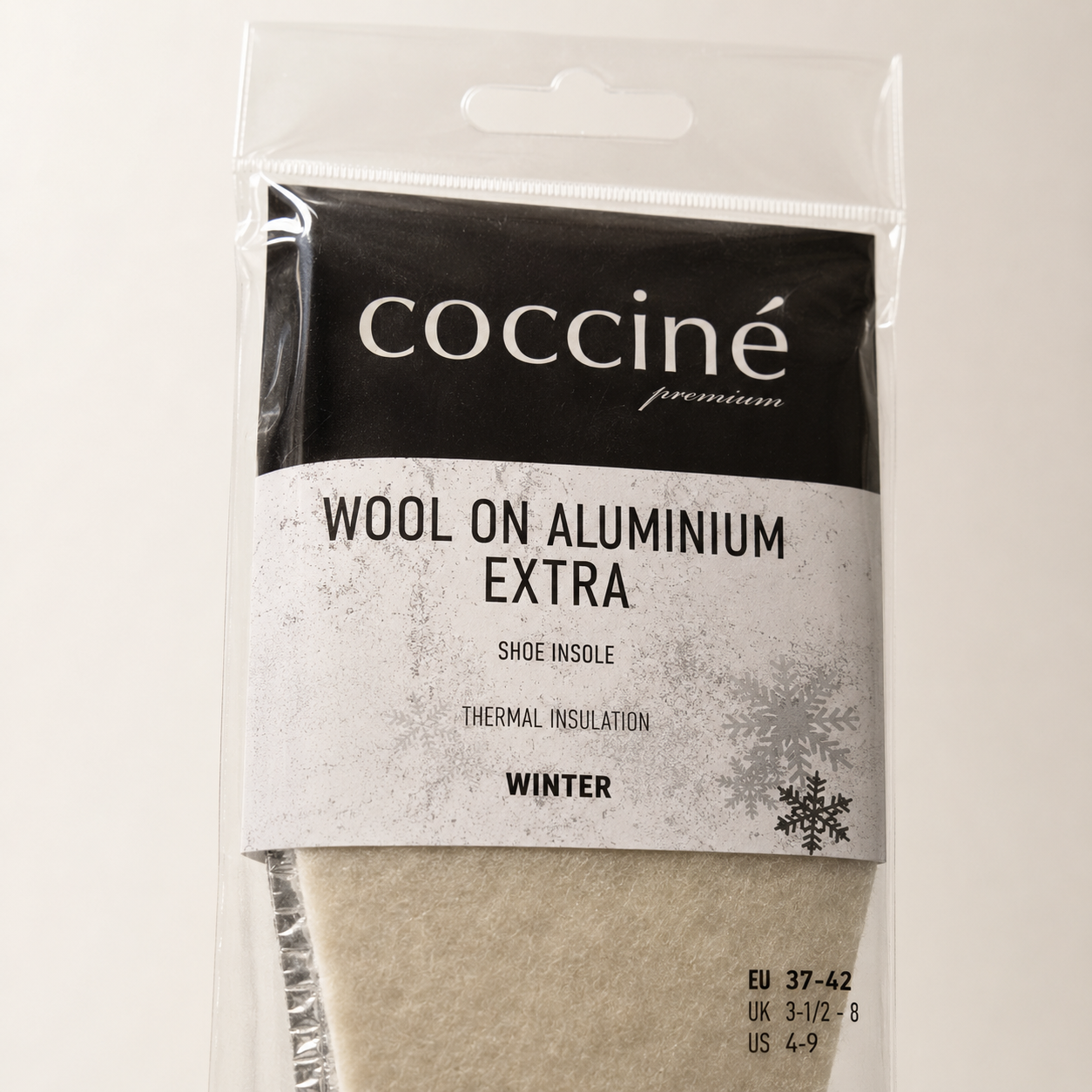 Coccine Branț Aluminium Extra cu Lână (iarnă) - Mărimea 41