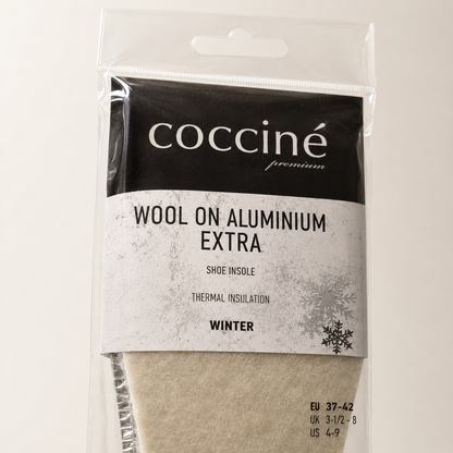 Coccine Branț Aluminium Extra cu Lână (iarnă) - Mărimea 41