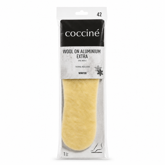 Coccine Branț Aluminium Extra cu Lână (iarnă) - Mărimea 42