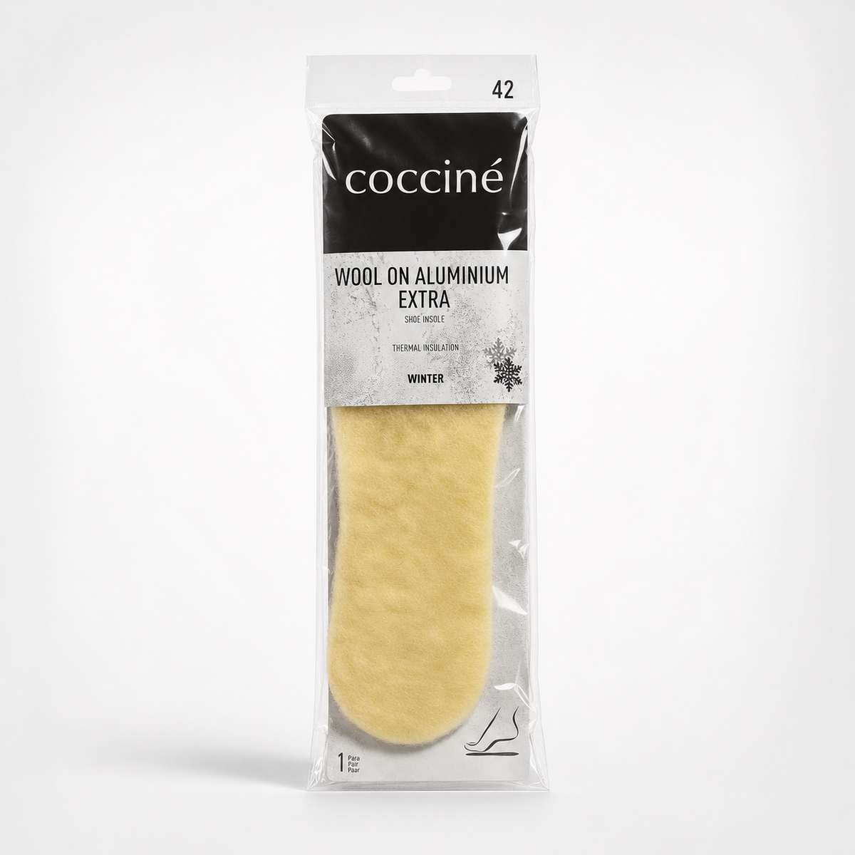 Coccine Branț Aluminium Extra cu Lână (iarnă) - Mărimea 42 - imagine 2