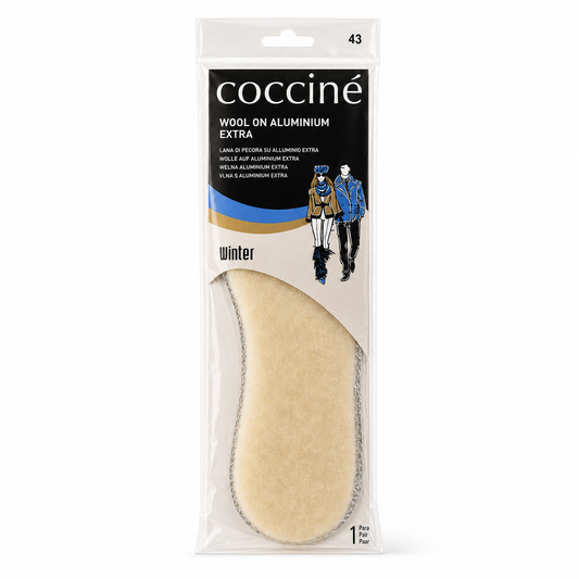 Coccine Branț Aluminium Extra cu Lână (iarnă) - Mărimea 43