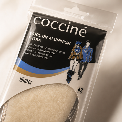 Coccine Branț Aluminium Extra cu Lână (iarnă) - Mărimea 43