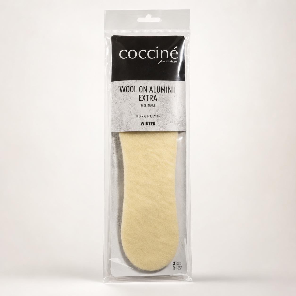 Coccine Branț Aluminium Extra cu Lână (iarnă) - Mărimea 44