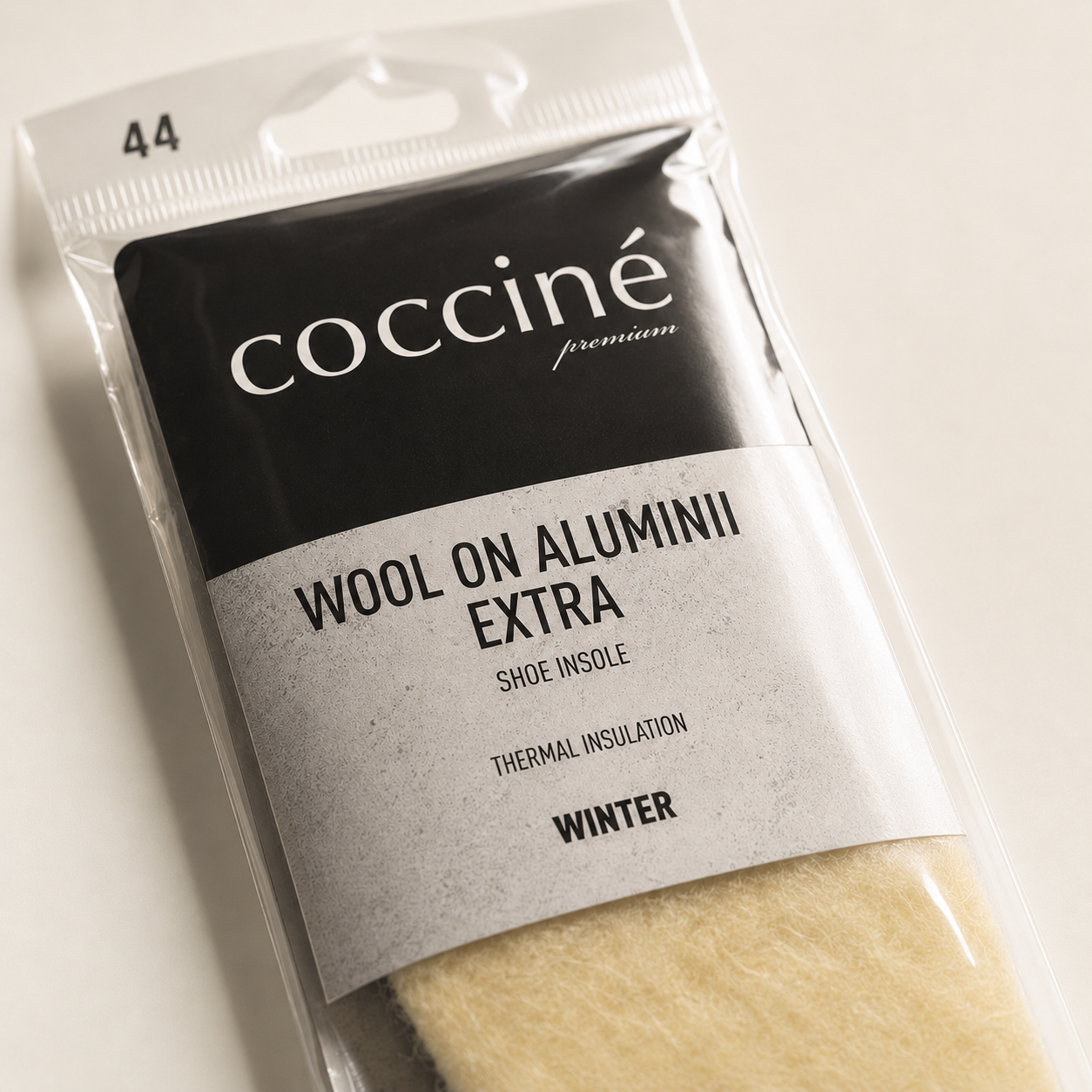 Coccine Branț Aluminium Extra cu Lână (iarnă) - Mărimea 44