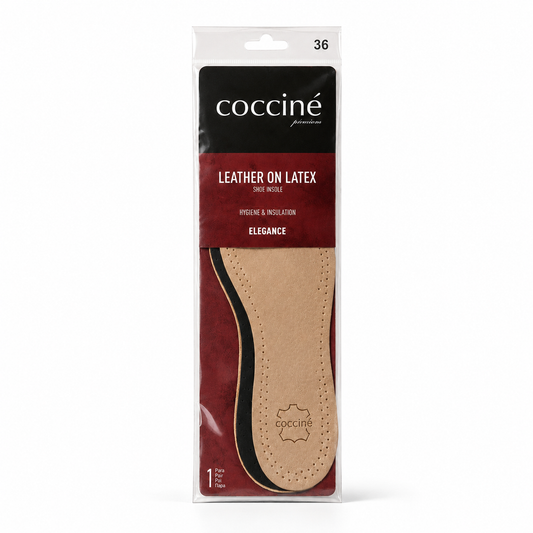 Coccine Branț Piele pe Latex Elegance - Mărimea 36