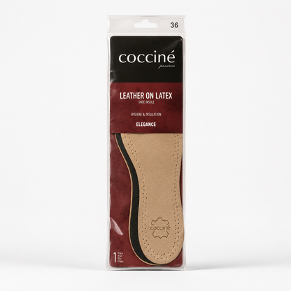 Coccine Branț Piele pe Latex Elegance - Mărimea 36