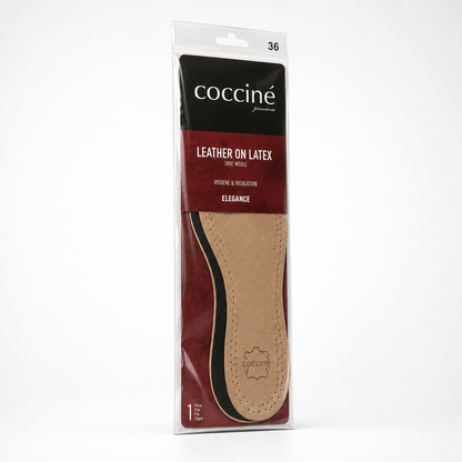 Coccine Branț Piele pe Latex Elegance - Mărimea 36