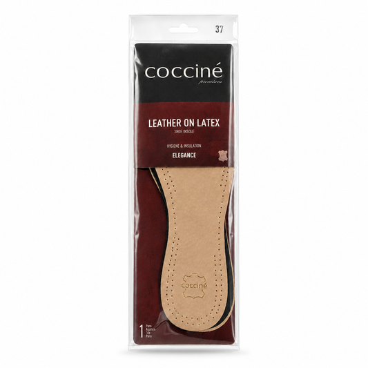 Coccine Branț Piele pe Latex Elegance - Mărimea 37