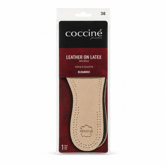 Coccine Branț Piele pe Latex Elegance - Mărimea 38