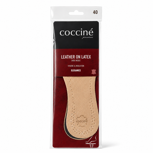 Coccine Branț Piele pe Latex Elegance - Mărimea 40