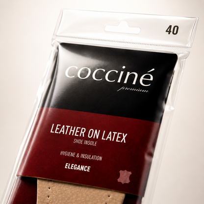 Coccine Branț Piele pe Latex Elegance - Mărimea 40