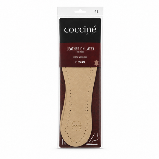 Coccine Branț Piele pe Latex Elegance - Mărimea 42
