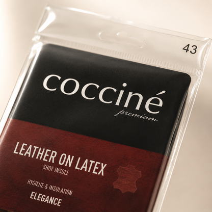 Coccine Branț Piele pe Latex Elegance - Mărimea 43