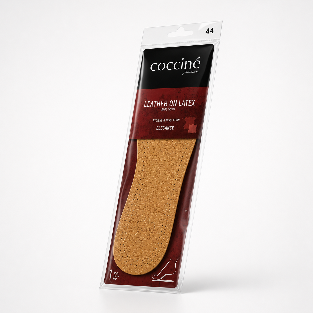 Coccine Branț Piele pe Latex Elegance - Mărimea 44