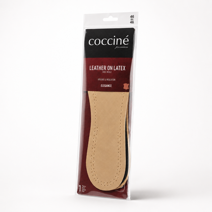 Coccine Branț Piele pe Latex Elegance - Mărimea 46