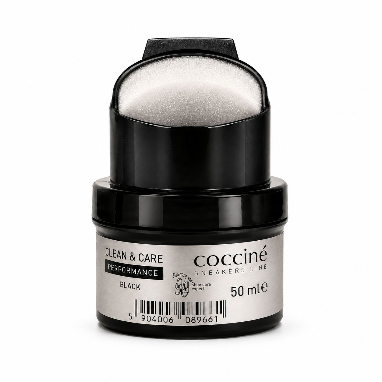 Coccine Grease for Shoes Grăsime Pantofi Piele Negru 50ml