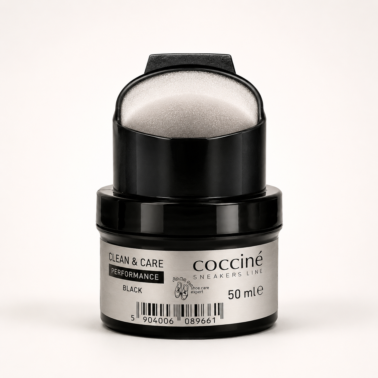 Coccine Grease for Shoes Grăsime Pantofi Piele Negru 50ml