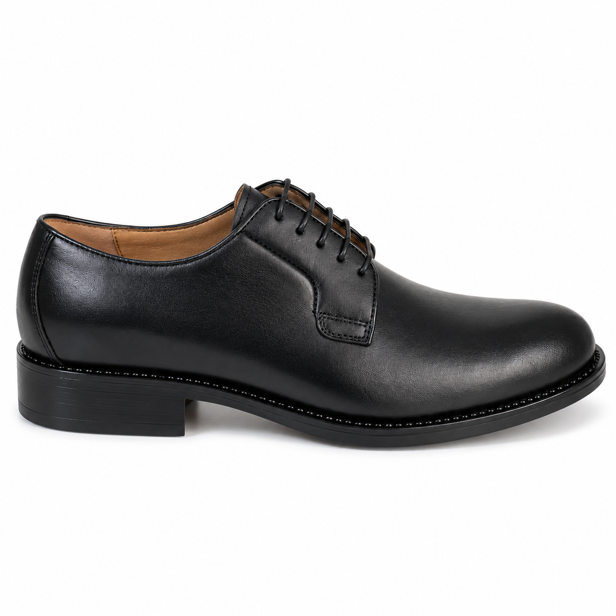 Pantofi Eleganți Bărbați CONHPOL 2809-800B-00P28 Negru Negru – vedere laterală