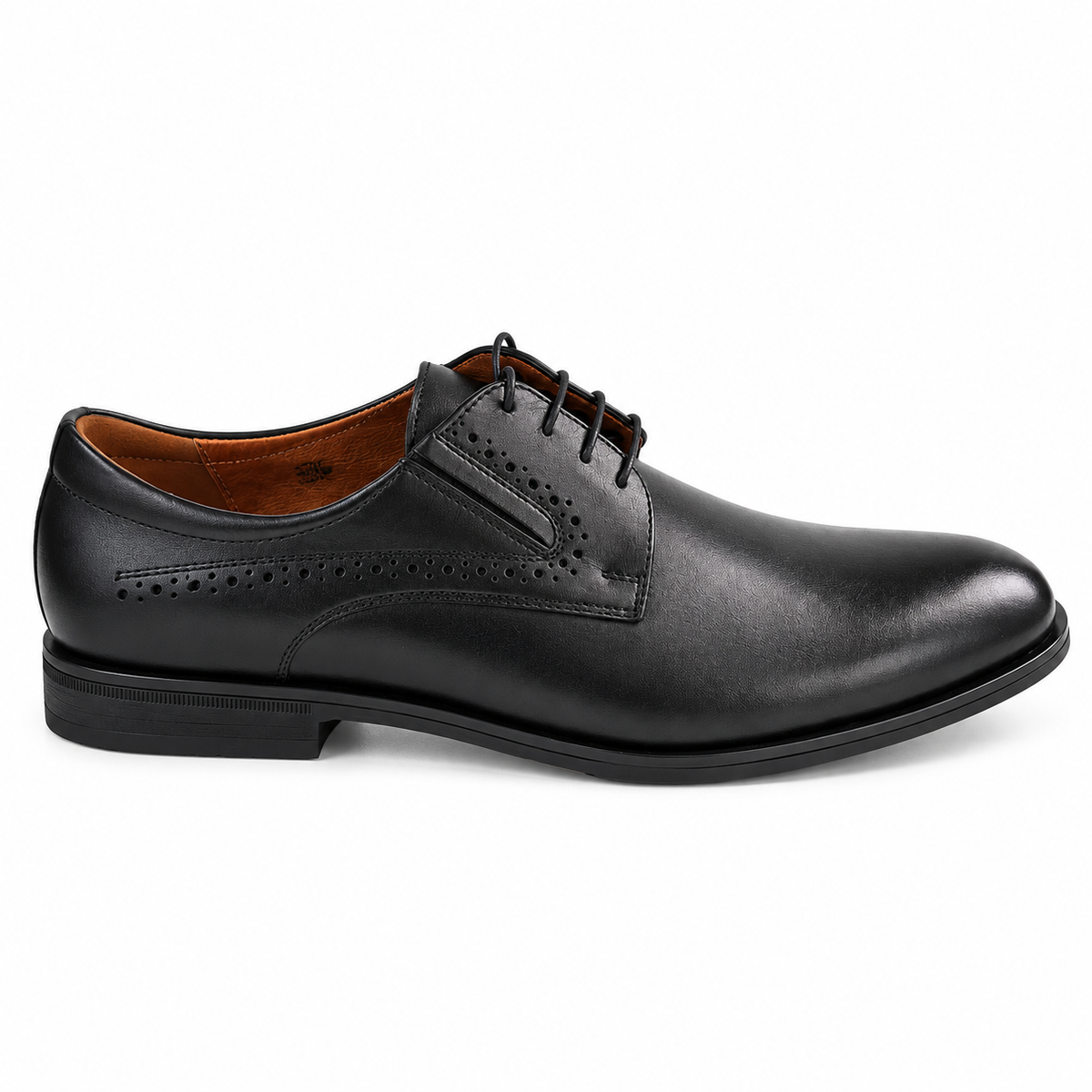 Pantofi Eleganți Bărbați CONHPOL A667-0228-00S02 Negru Negru – vedere laterală