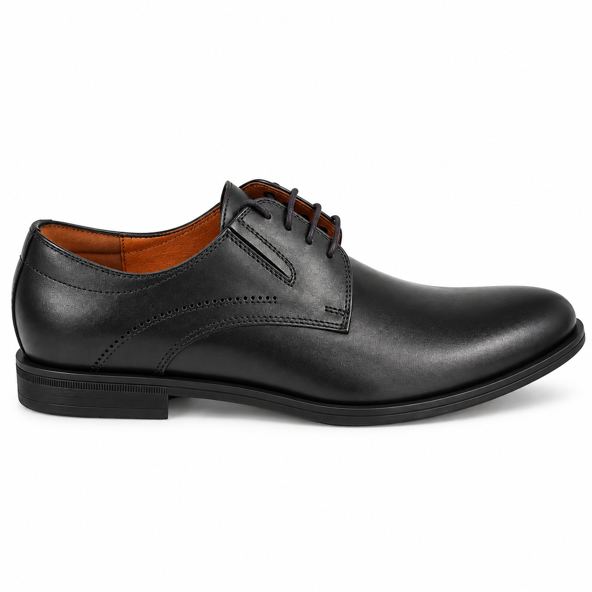 Pantofi Eleganți Bărbați CONHPOL A781-0800-00S02 Negru Negru – vedere laterală