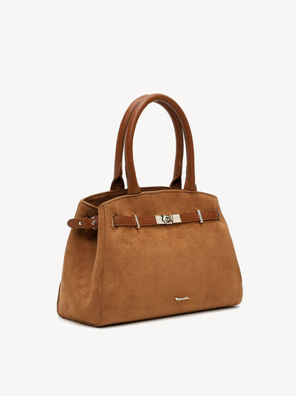 Geantă shopper damă tamaris martina 35021-700 cognac - imagine 2