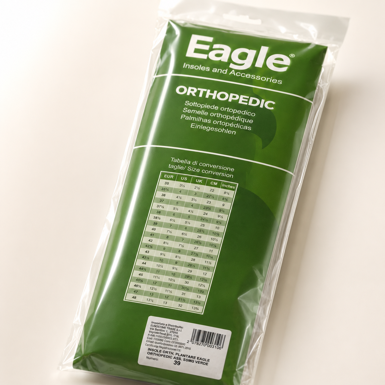 Eagle Branț Ortopedic Memory Foam - Mărimea 36