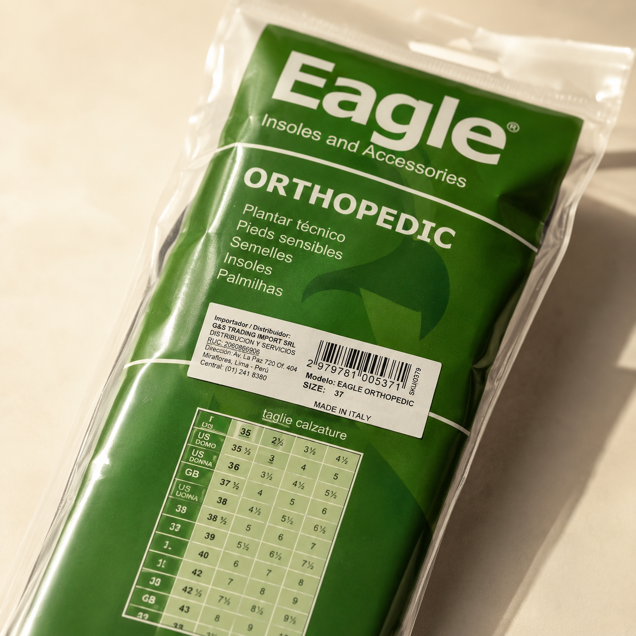 Eagle Branț Ortopedic Memory Foam - Mărimea 37