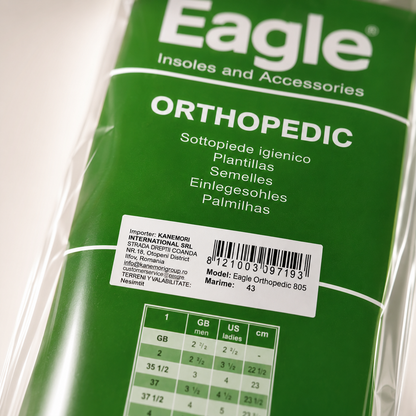 Eagle Branț Ortopedic Memory Foam - Mărimea 43