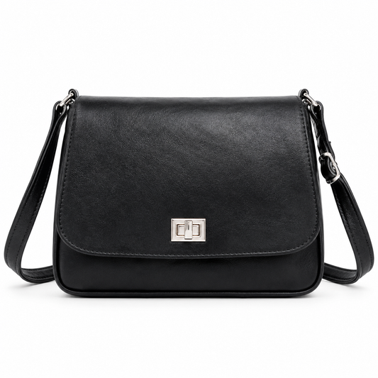 GEANTA DAMA PIELE MACRO GENTOMIX 716 NEAGRA