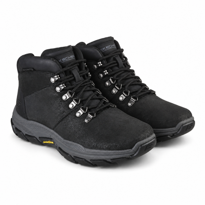 Ghete Casual Bărbați Skechers SK595 Negru – Piele Întoarsă