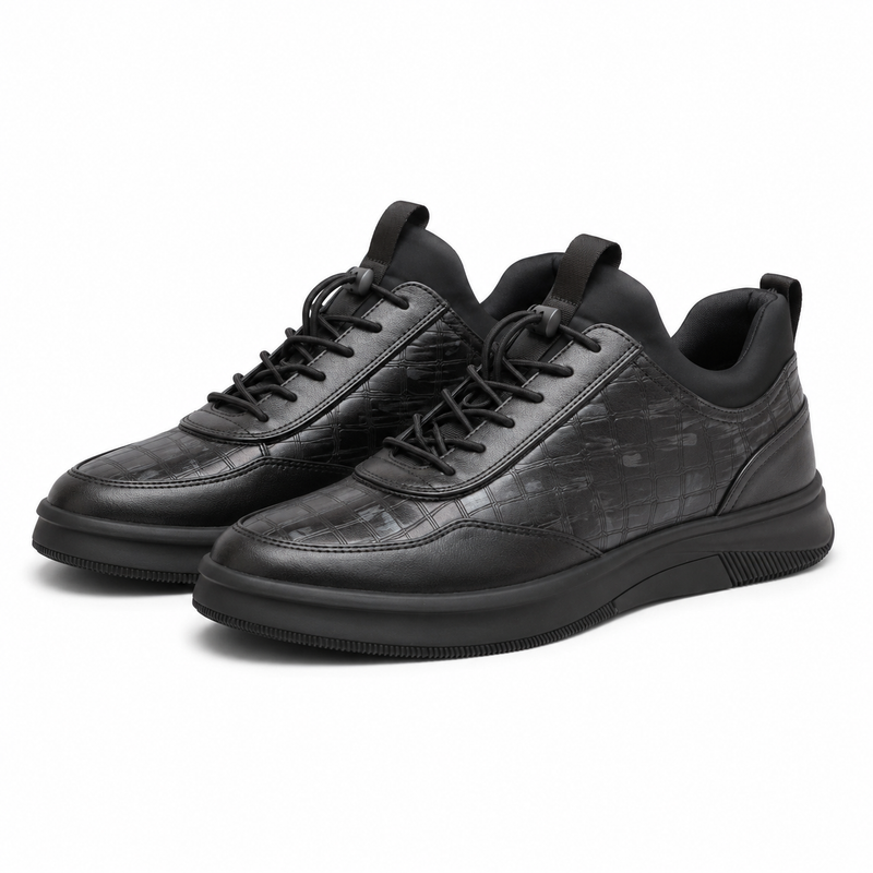 GHETE CASUAL BARBATI FRANCO GERARDO CH669-28 NEGRE + GRI