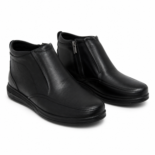 GHETE CASUAL BARBATI GORETTI B25-3202 NEGRE