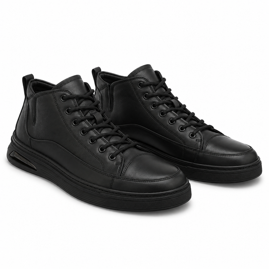 GHETE CASUAL BARBATI MELS 82339 NEGRE