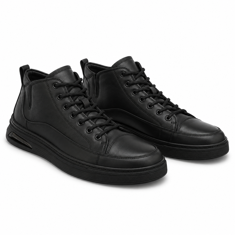 GHETE CASUAL BARBATI MELS 82339 NEGRE